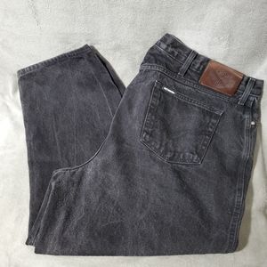 Harley Davidson Men's Biker Jeans Black Size 44 x 24 (short)